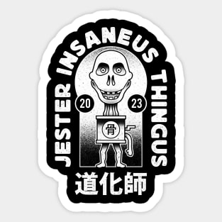 Insaneus Thingus Crest Sticker